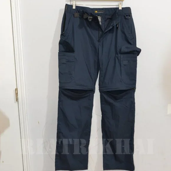 BC Clothing Men's Convertible Pants NAVY